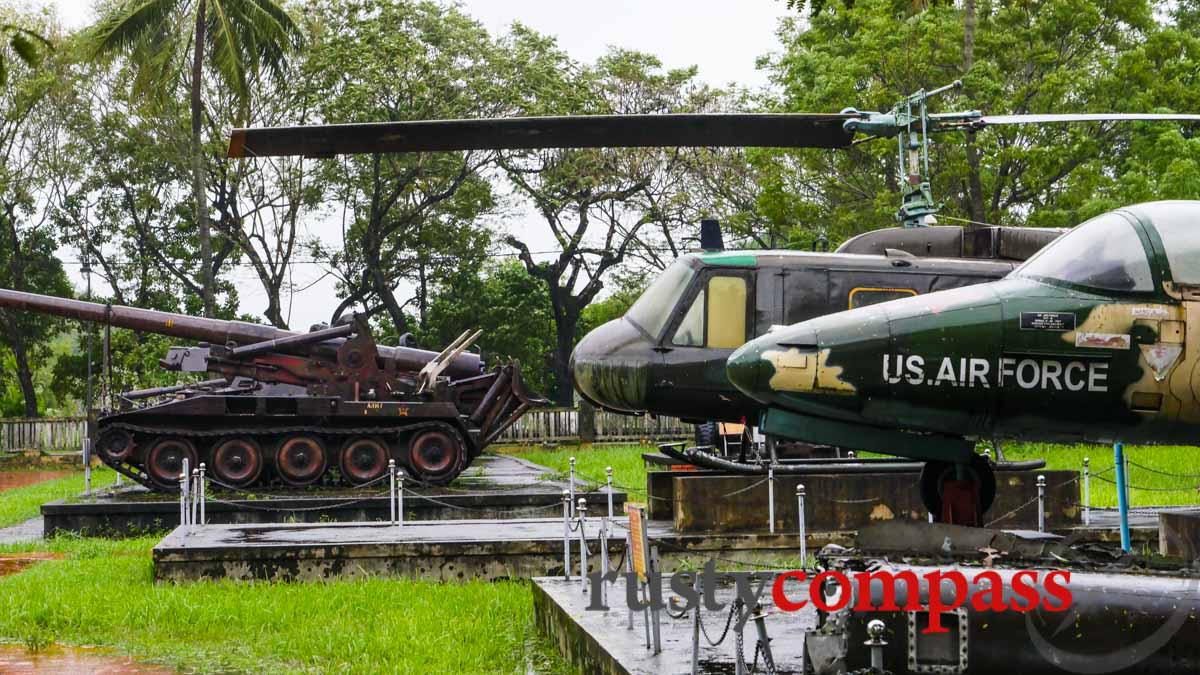 US military junk - Hue History Museum US military junk - Hue History Museum